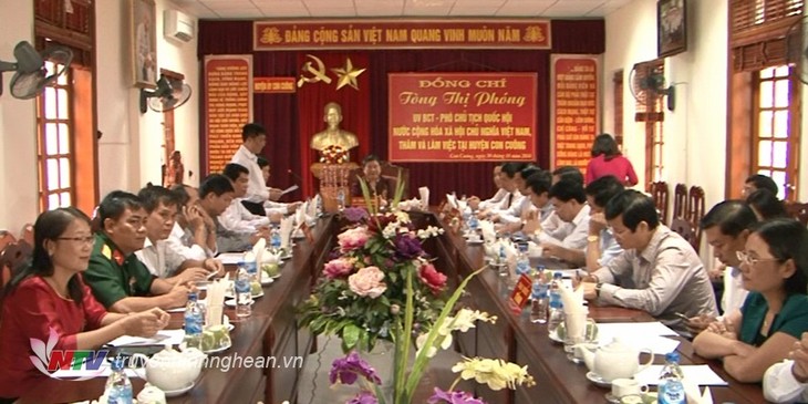 NA Vice Chairwoman visits Nghe An - ảnh 1